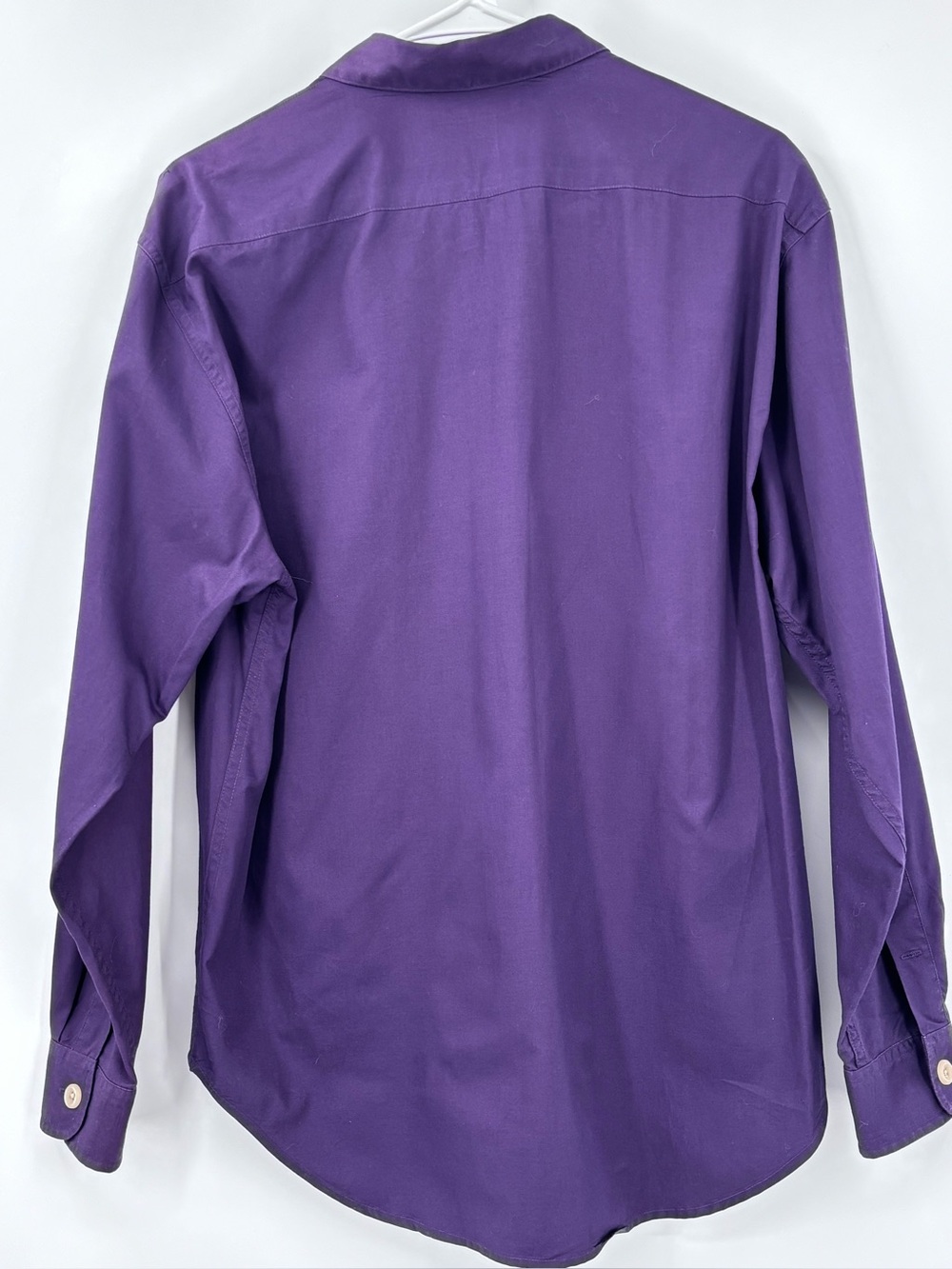 Lauren Ralph Lauren Purple Casual Button-Down Shirt - Picture 3 of 9